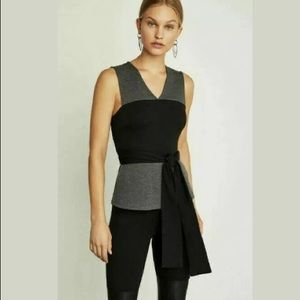 BCBG Waist-Tie Shirt